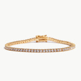 Dainty Gold Tennis Bracelet-2.3mm